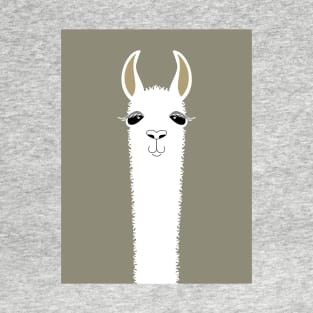 LLAMA PORTRAIT #1 T-Shirt